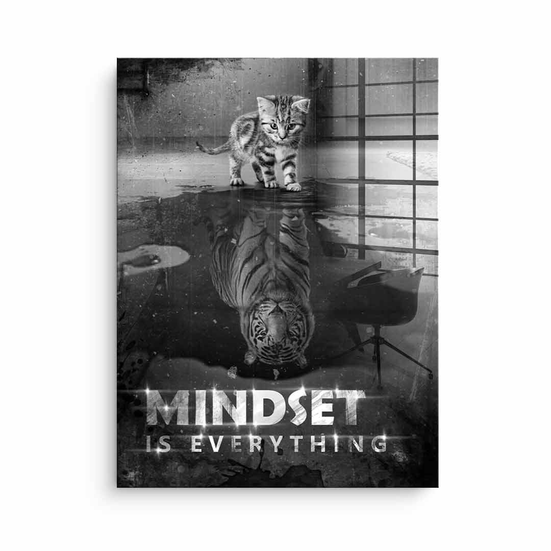 Mindset is everything #Tiger - Silver Leaf