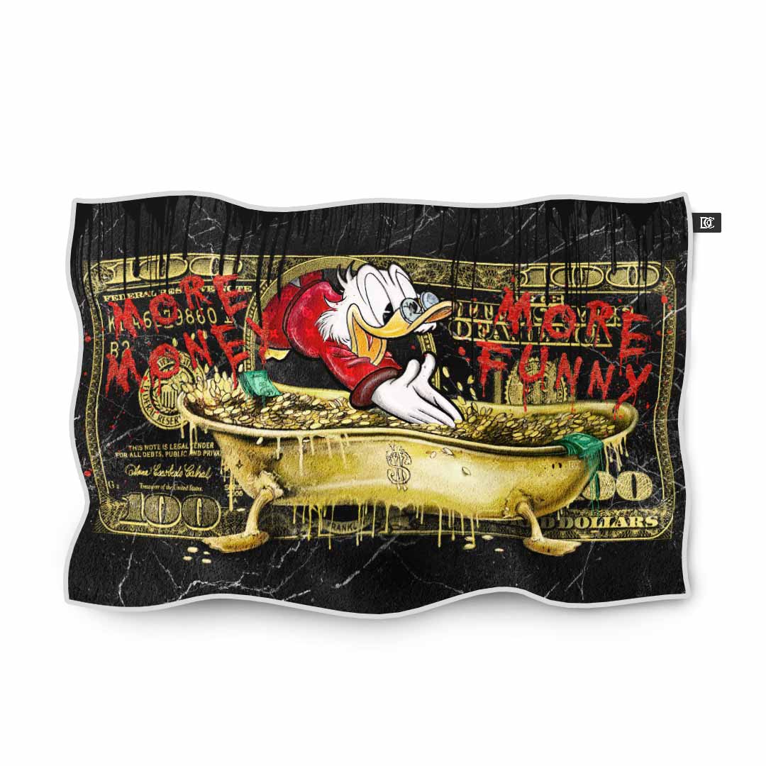 Badehandtuch - More Money Duck