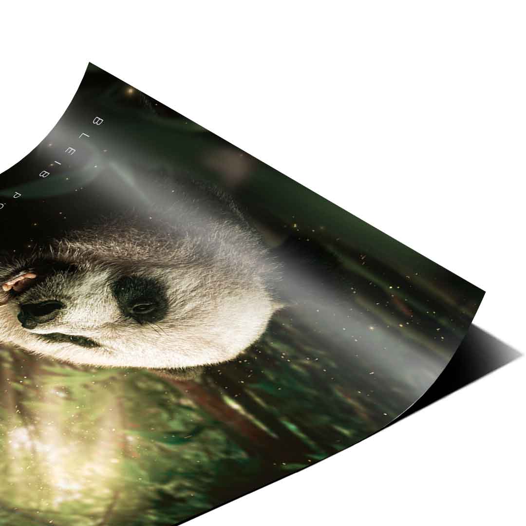 POZOSTAŃ POZYTYWNY I SZCZĘŚLIWY - Plakat