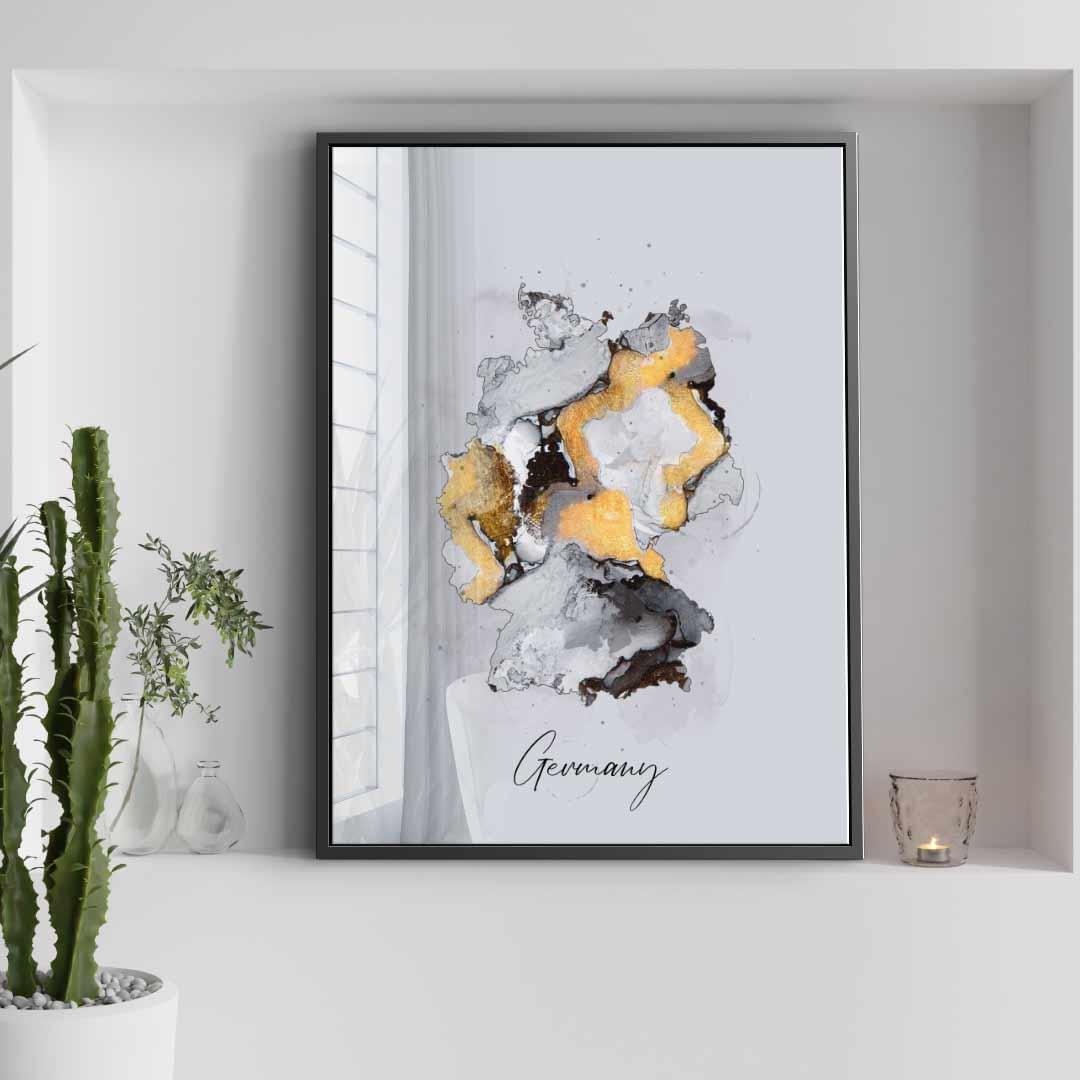 Abstract Countries - Germany - Acrylglas