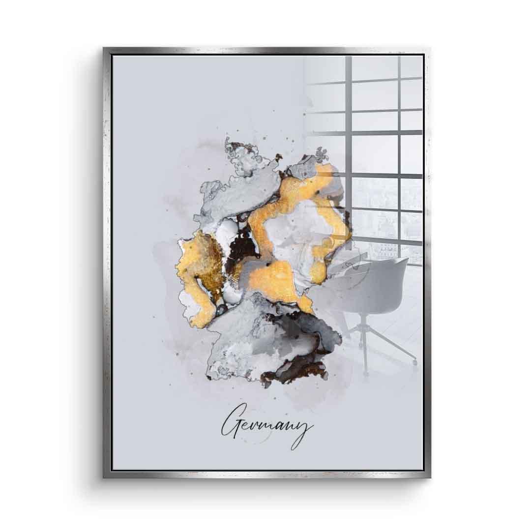 Abstract Countries - Germany - acrylic glass