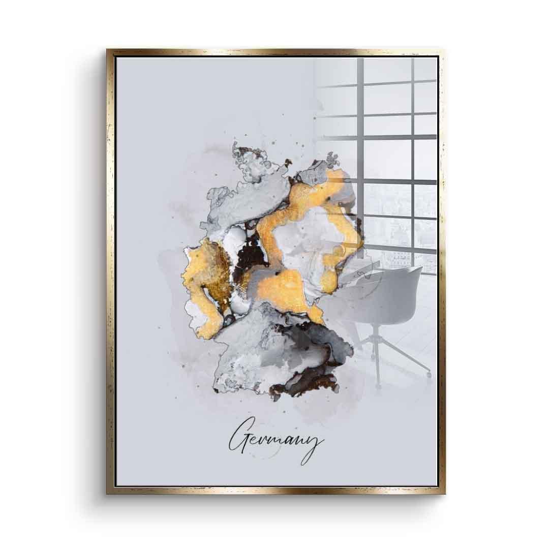 Abstract Countries - Germany - acrylic glass