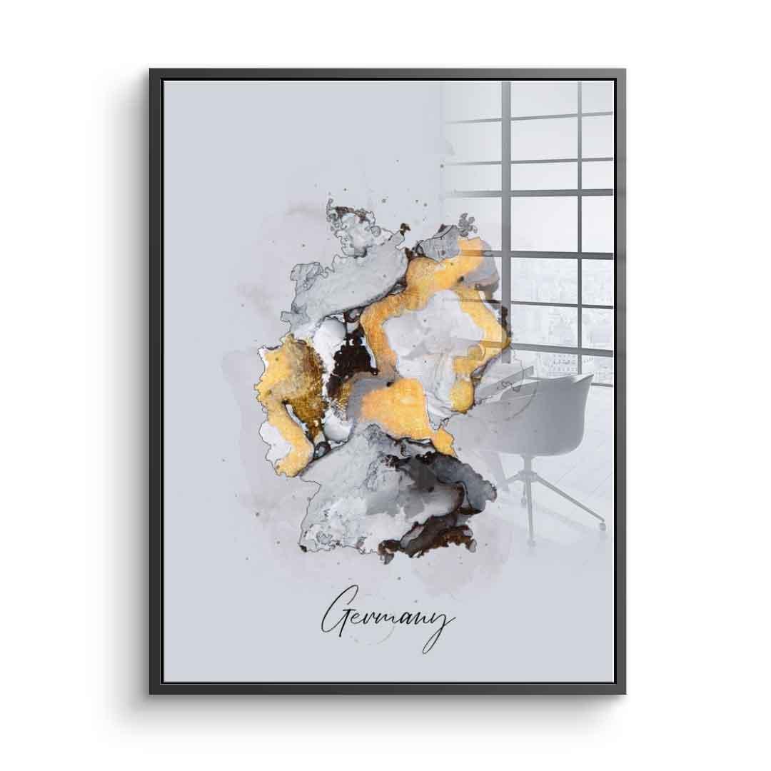 Abstract Countries - Germany - acrylic glass