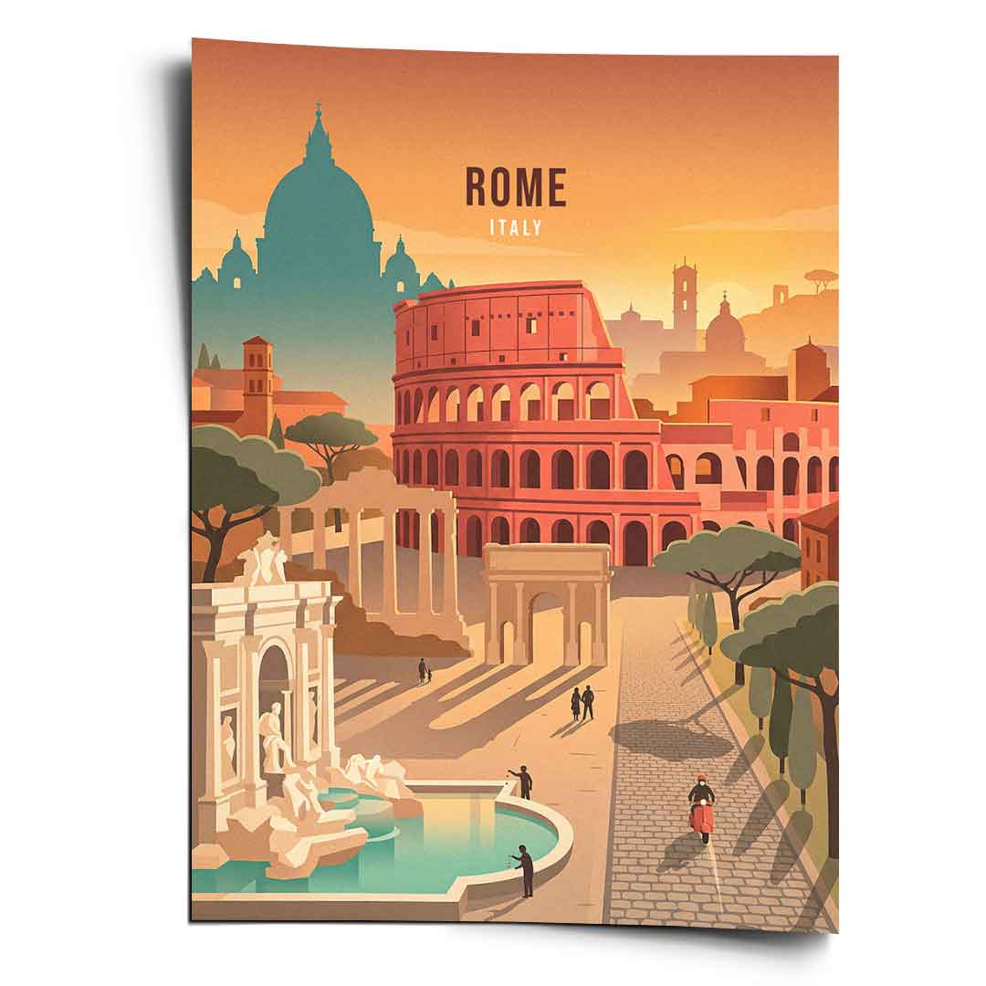 Rome Poster Front-Vertical