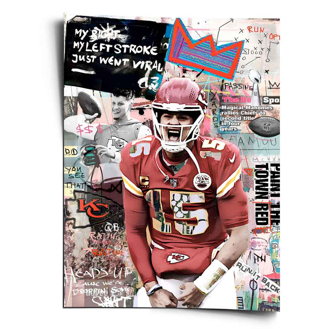 Pat Mahomes — Plakat
