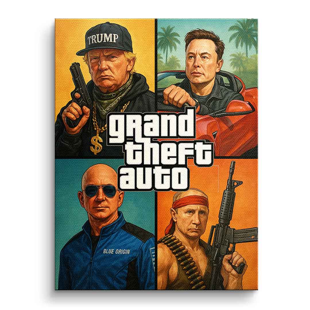 Kolaż GTA — spersonalizowany obraz ścienny
