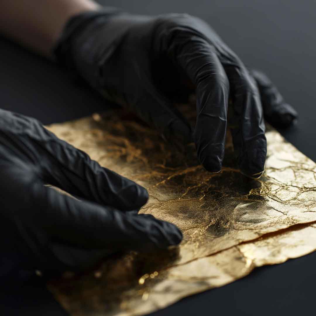Luxury Portrait - Blattgold 3x