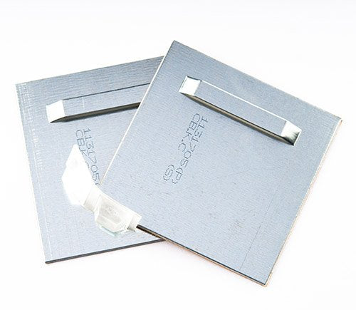 Hanging plate for acrylic glass pictures