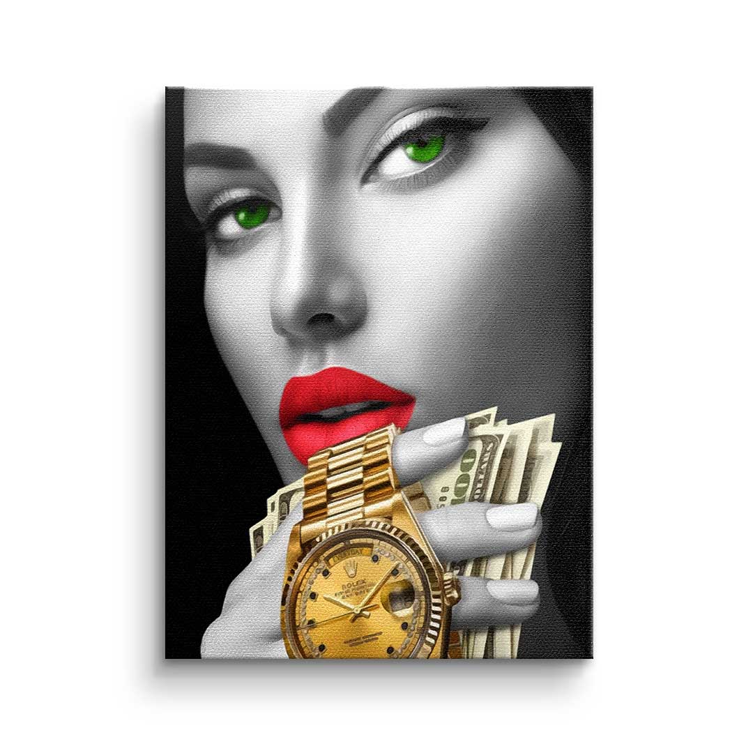 Black Gold Party - Leinwand 3x