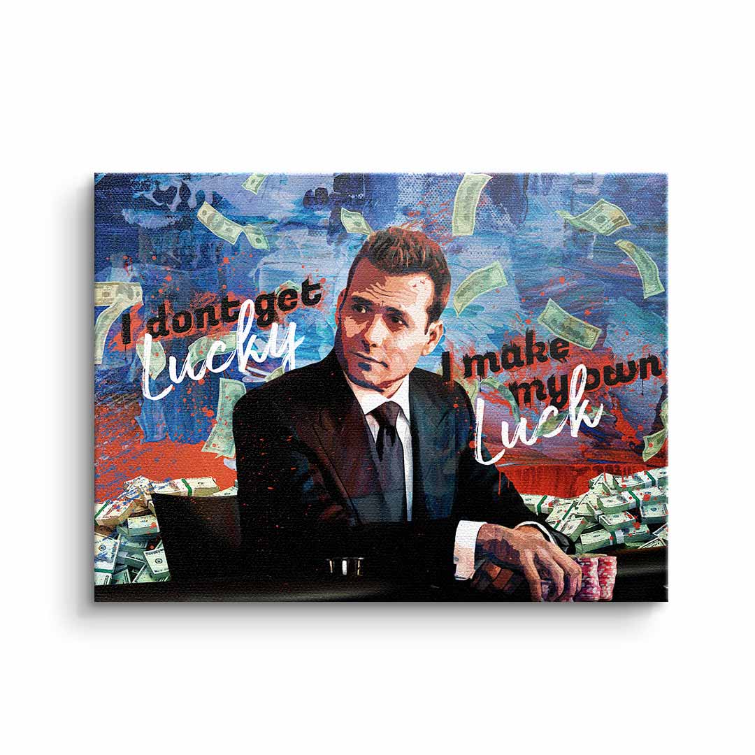 I Don't Get Lucky – Leinwand 40 × 30 cm