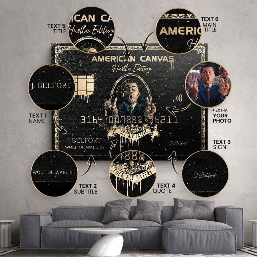 Royal American Canvas - Personalisierbar