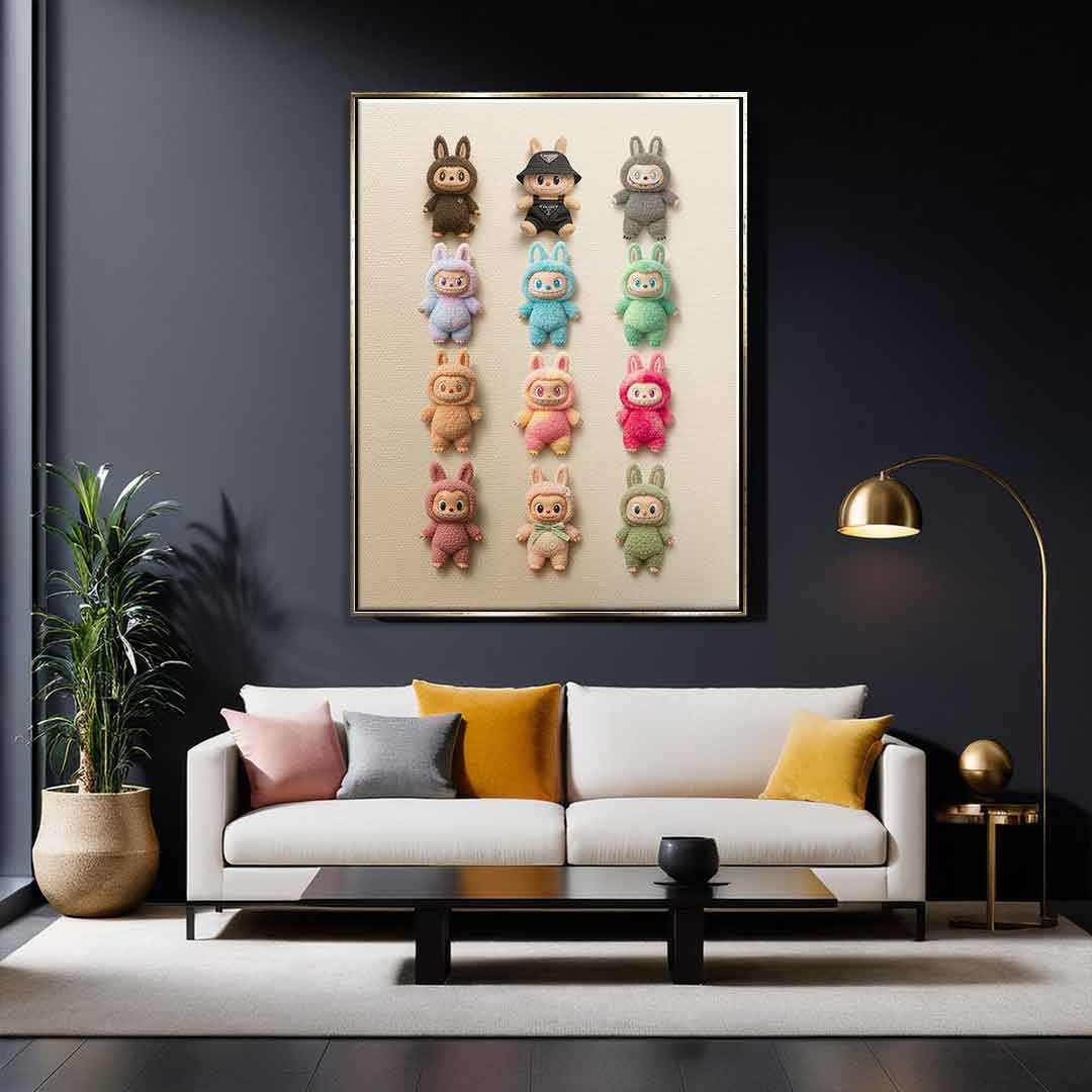 Flat Labubu Collection