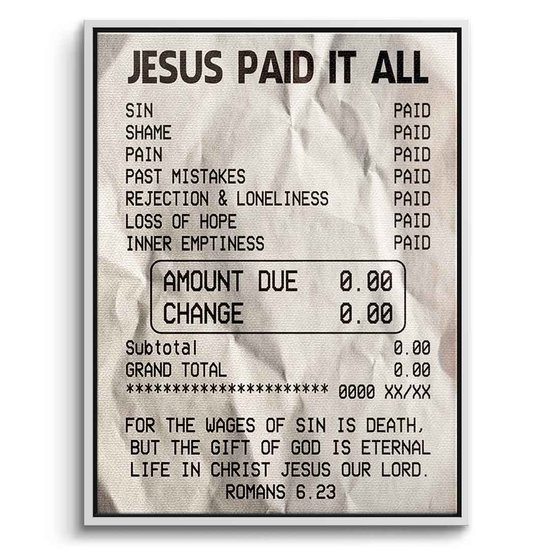 Jesus Paid it All