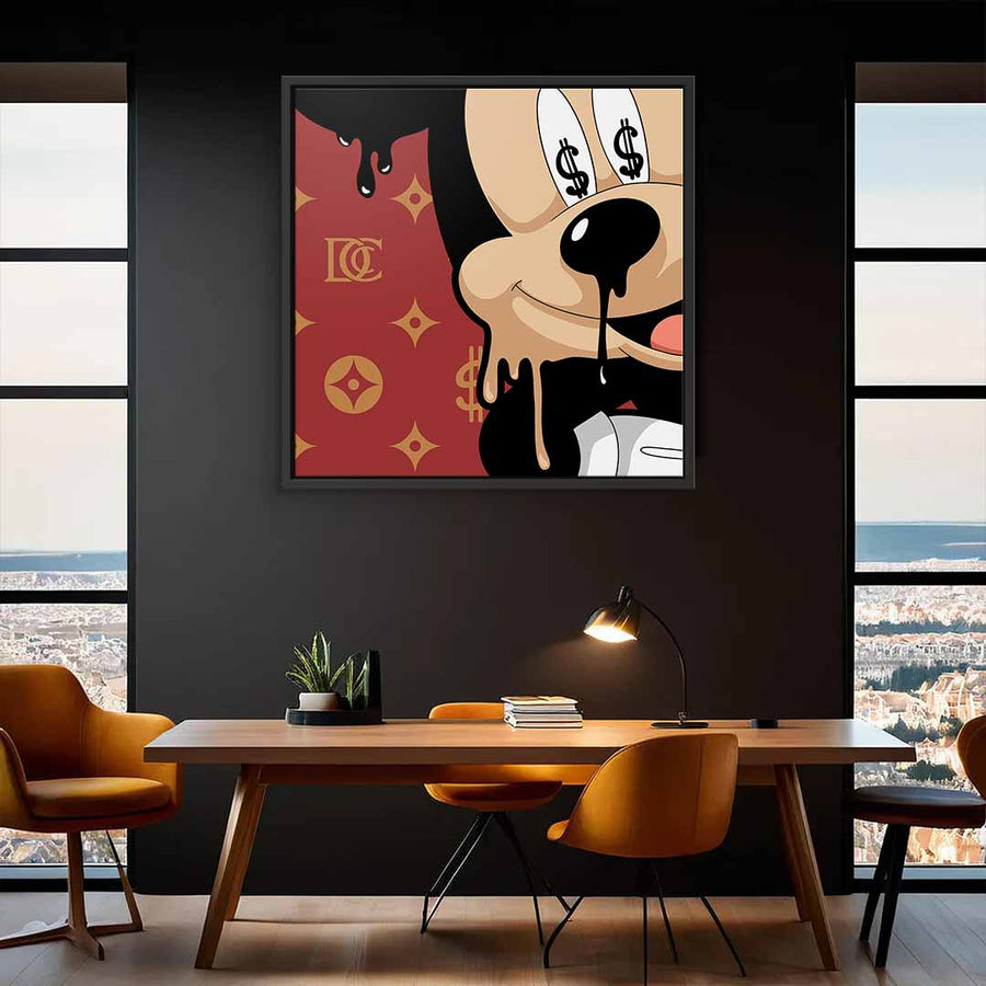 Melting Mickey - Square Edition
