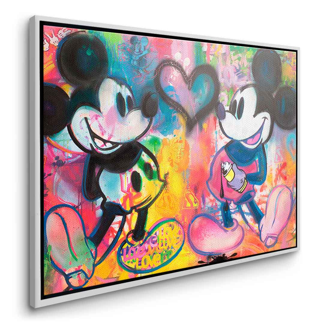 Mickey Sprayed