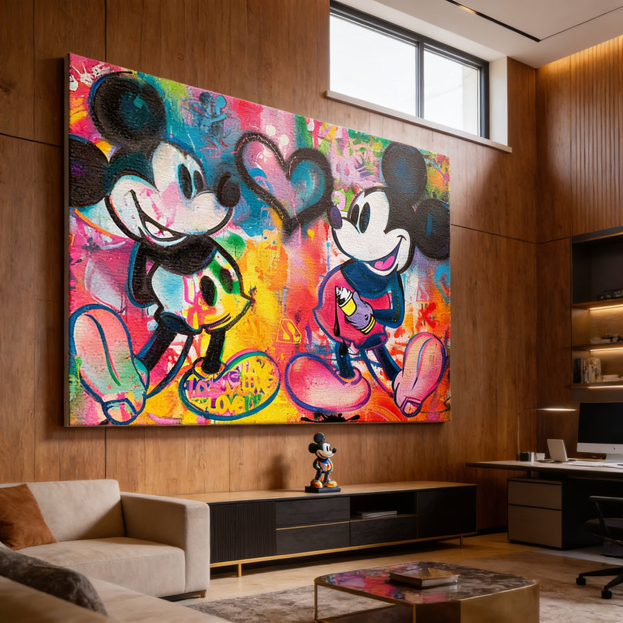 Mickey Sprayed