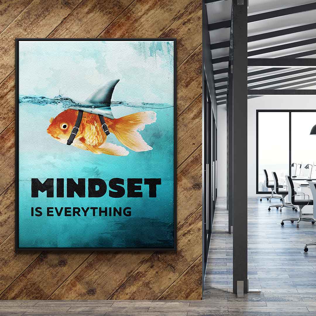 Mindset is everything #Goldfisch