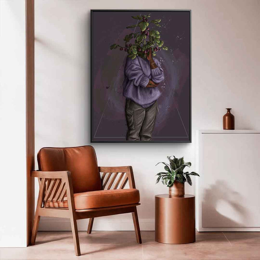 Purple Flower Head