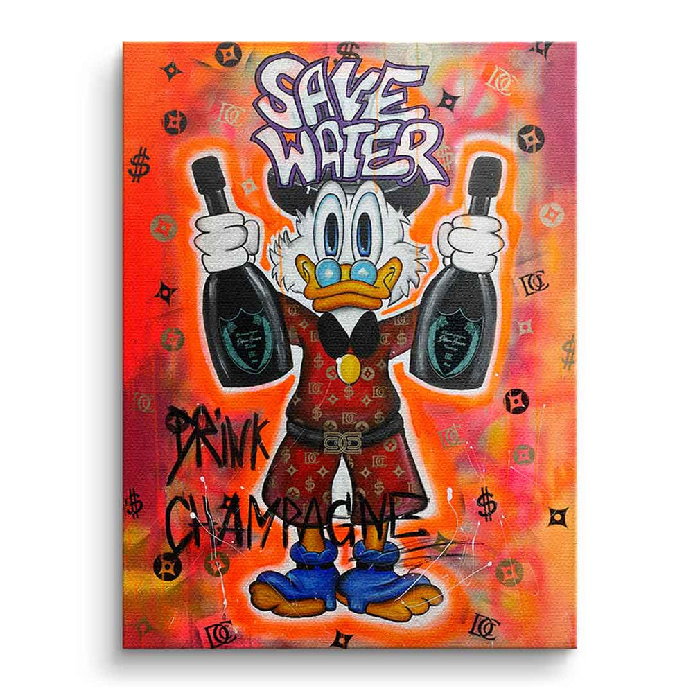 Save Water - Canvas Print