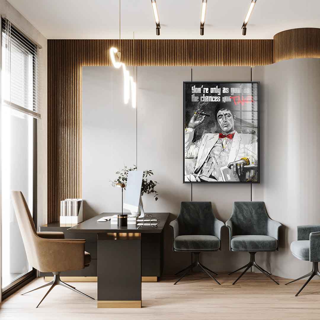 Chances you take - Acrylglas