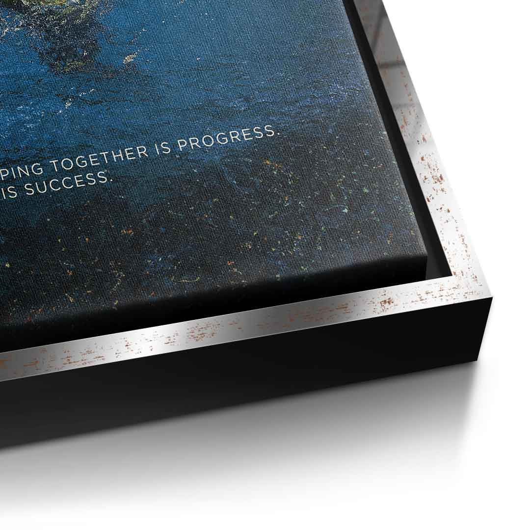 Teamwork #Schwimmen - Quadrat Edition