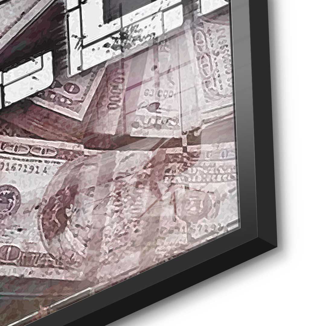 Hustle - Acrylic glass