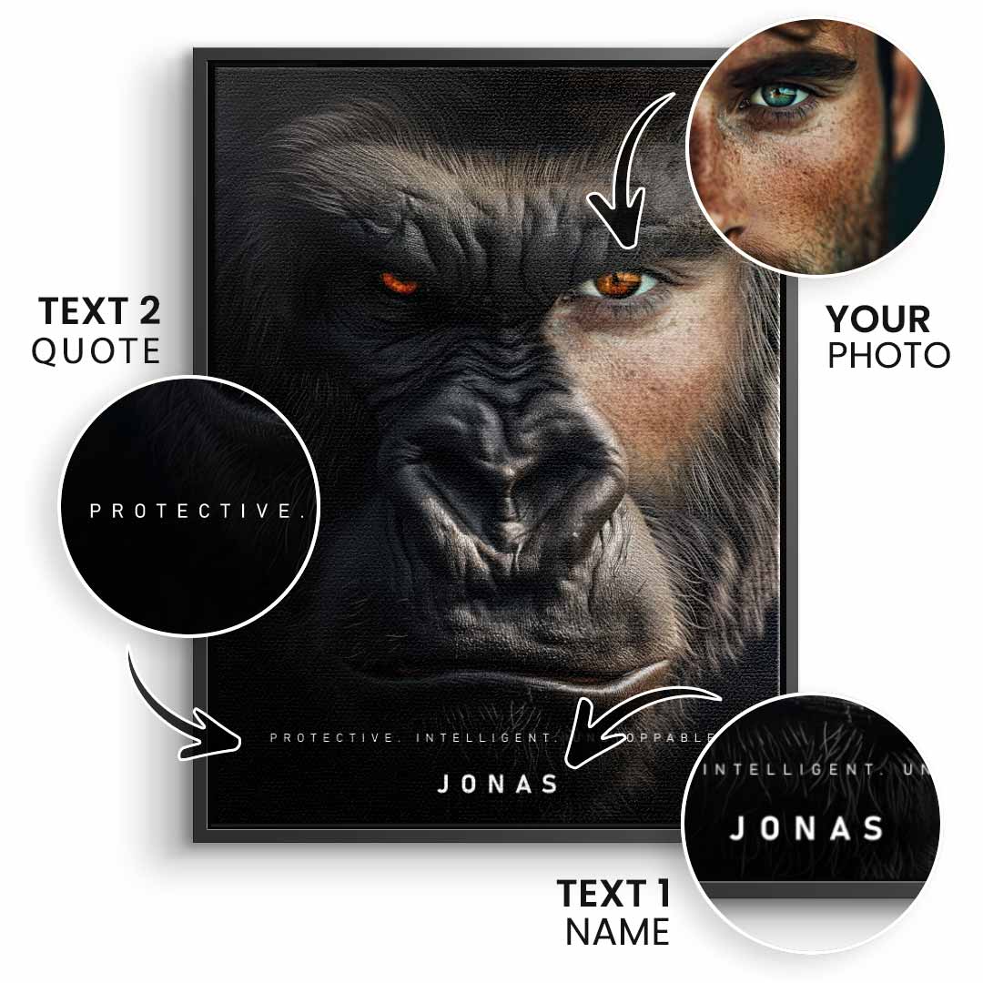 Gorilla Fusion Personalisierbar