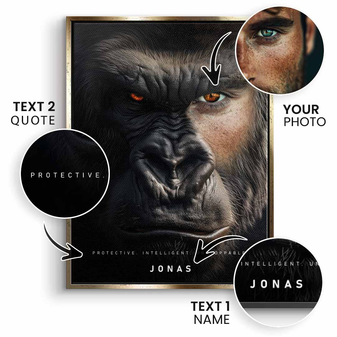 Gorilla Fusion Personalisierbar