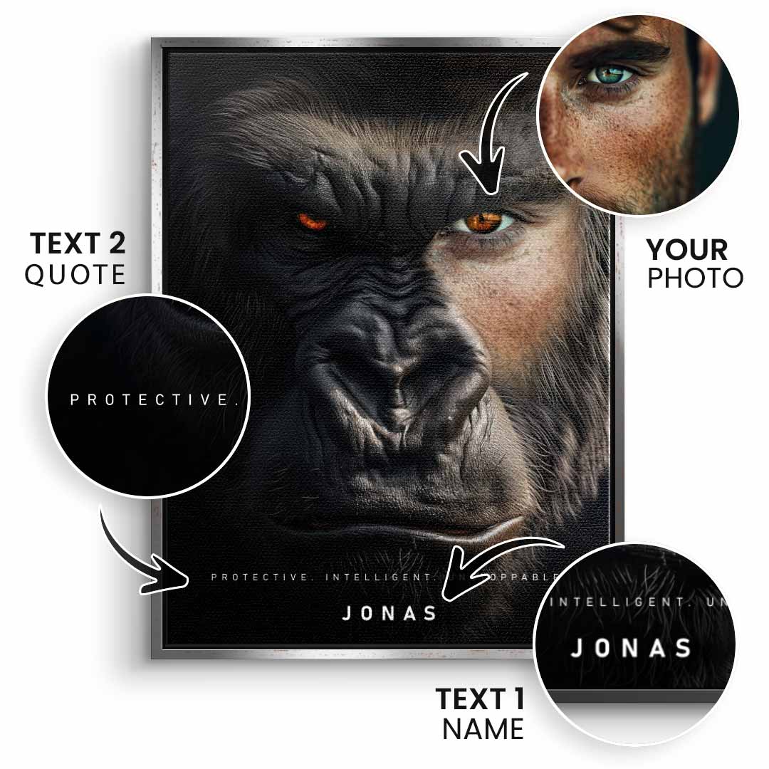 Gorilla Fusion Personalisierbar