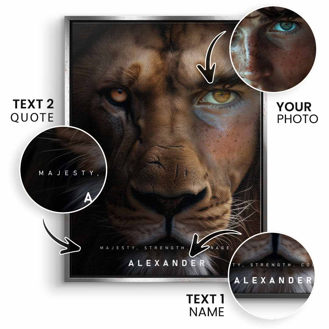 Lion Fusion Personalisierbar