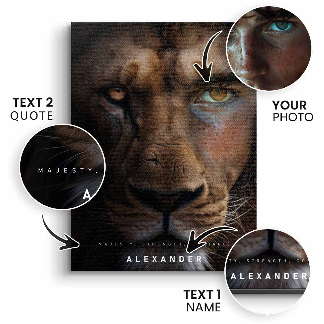 Lion Fusion Personalisierbar