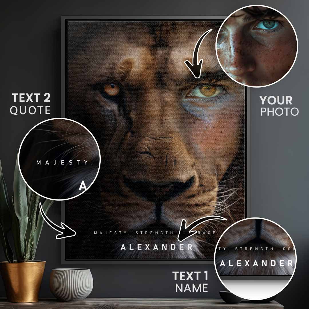 Lion Fusion Personalisierbar