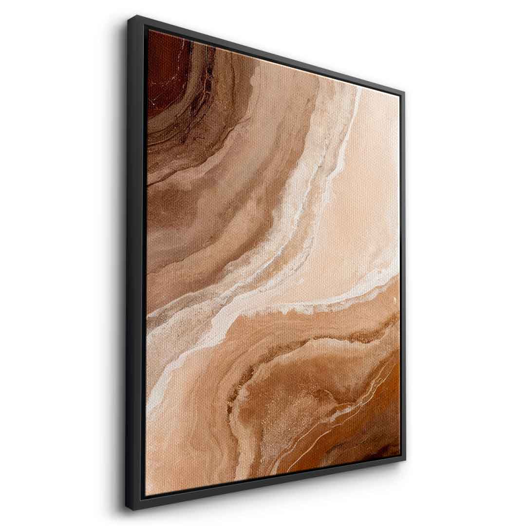 Sandstone in Brown Hues