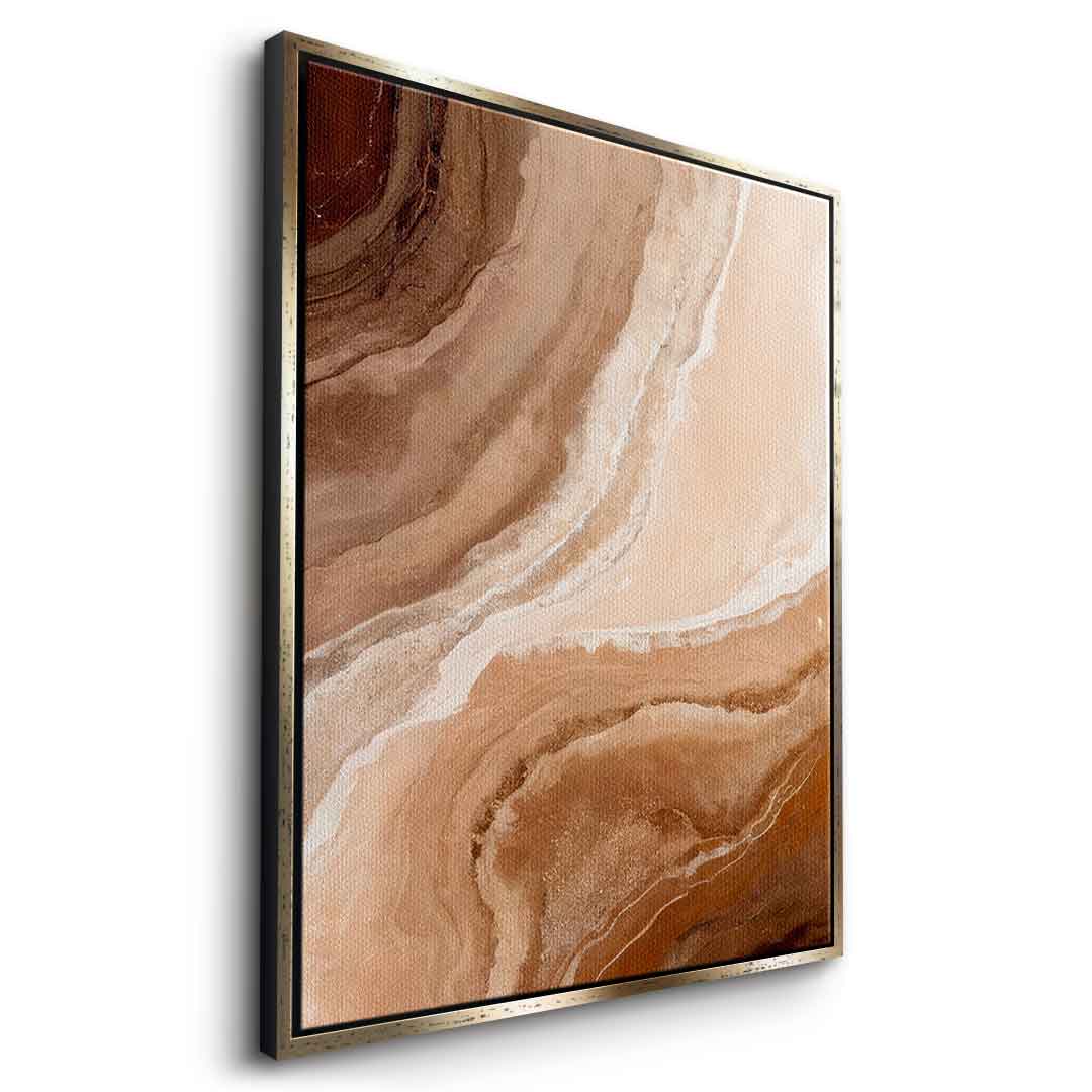 Sandstone in Brown Hues