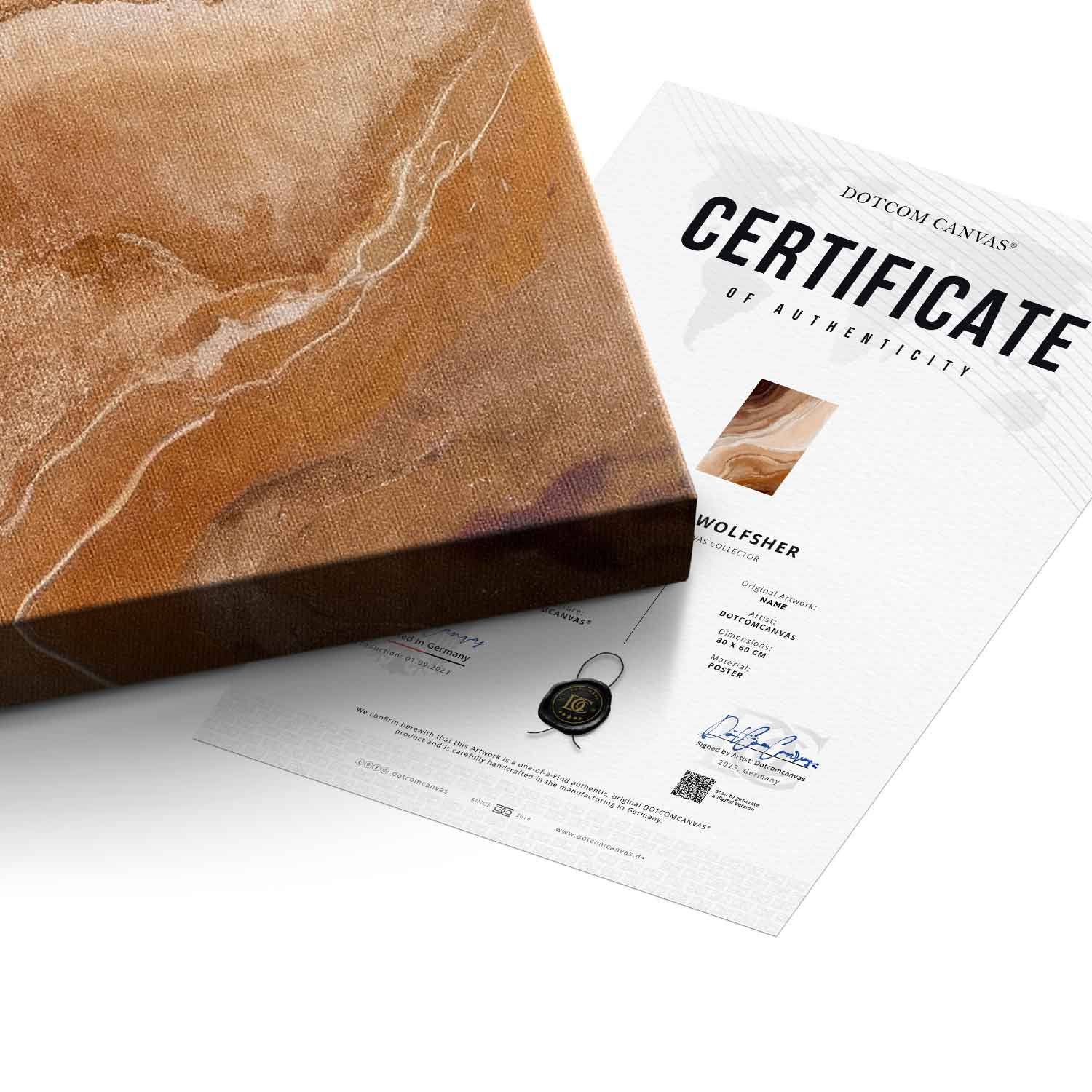 Sandstone in Brown Hues