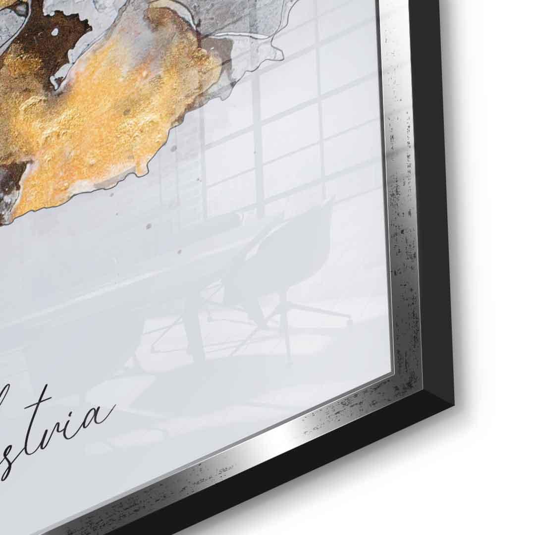 Abstract Countries - Austria - Acrylic glass