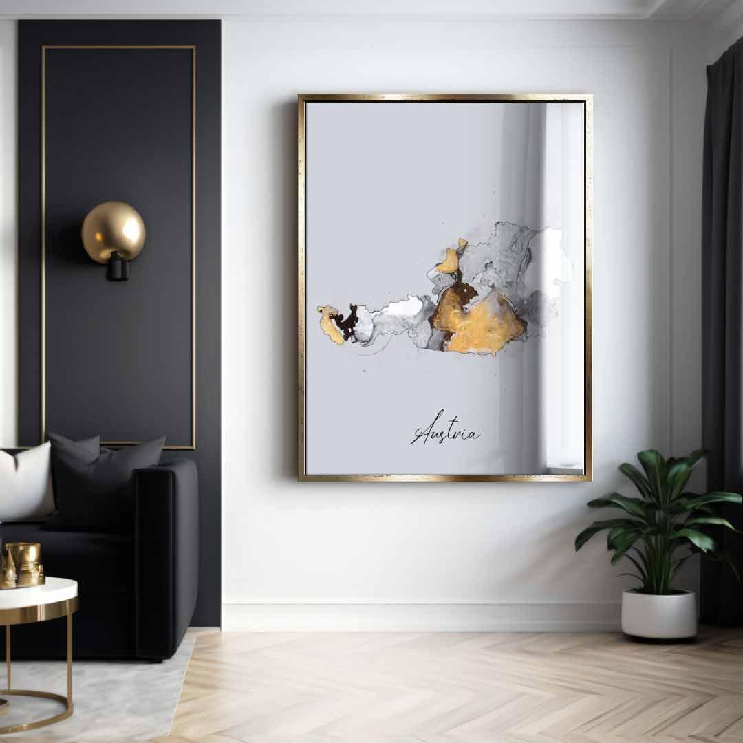 Abstract Countries - Austria - Acrylic glass