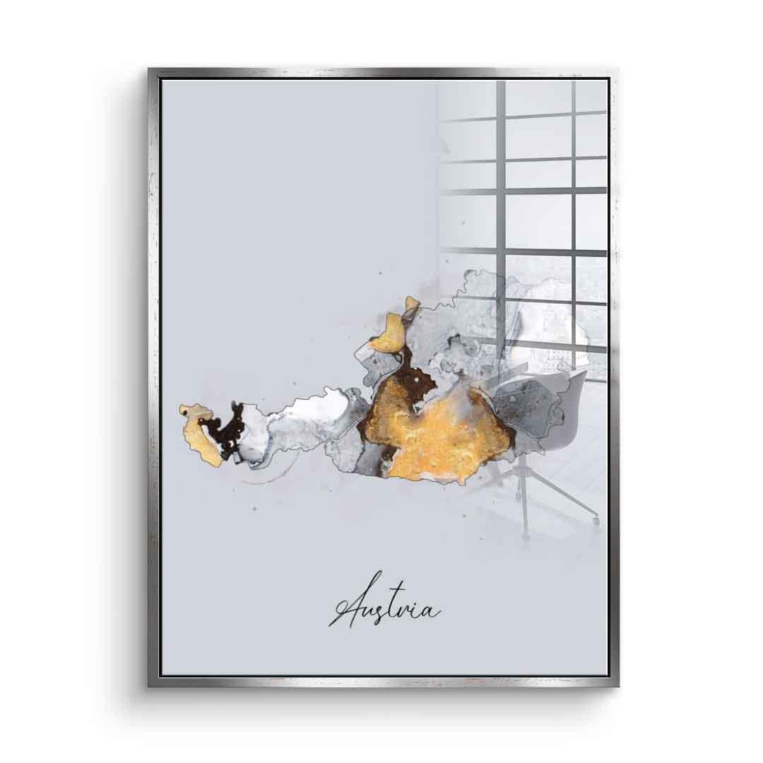 Abstract Countries - Austria - Acrylic glass