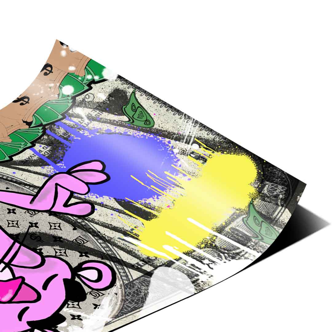 $100 Panther - Poster