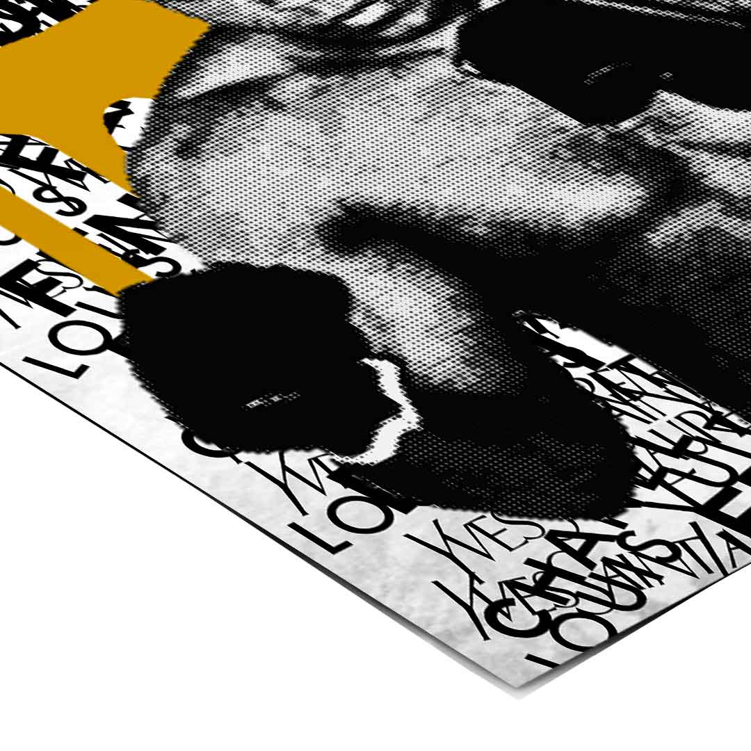 ALI BRAND (pomarańczowy) – Plakat