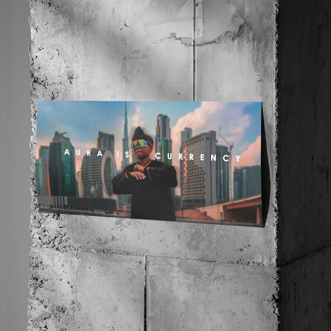 AURA TO WALUTA - Plakat