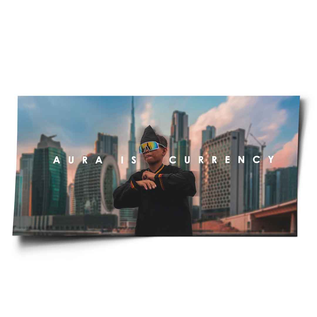 AURA TO WALUTA - Plakat
