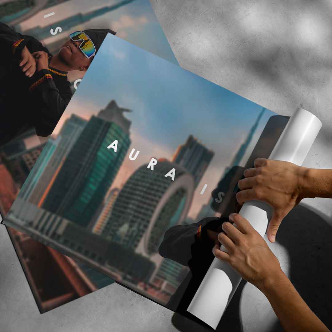 AURA TO WALUTA - Plakat