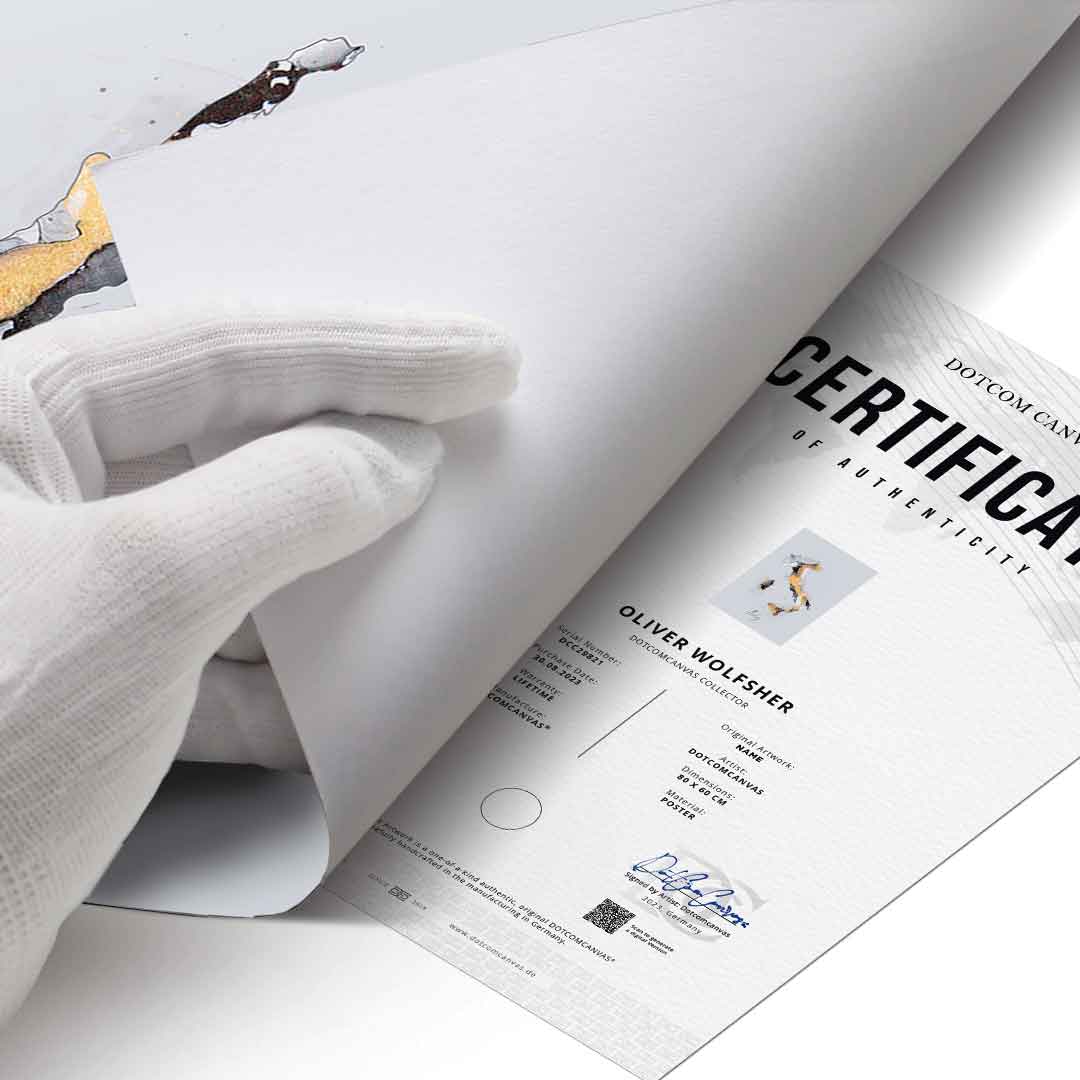 Kraje abstrakcyjne — Włochy — plakat