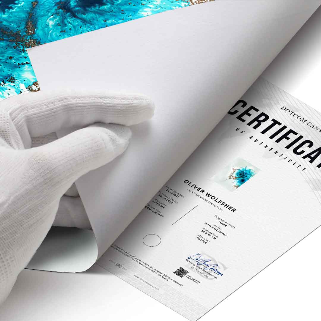 Aqua Aurora 1 - Poster