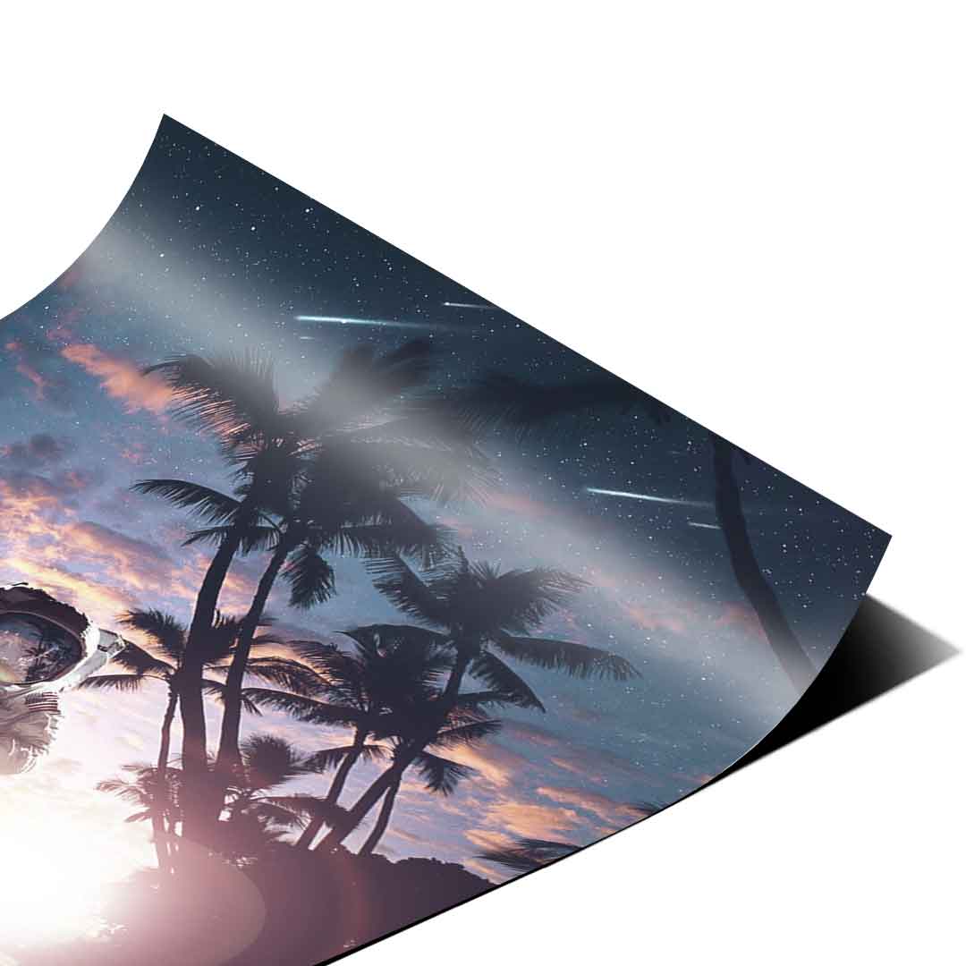 Spacer Astronauty – Plakat
