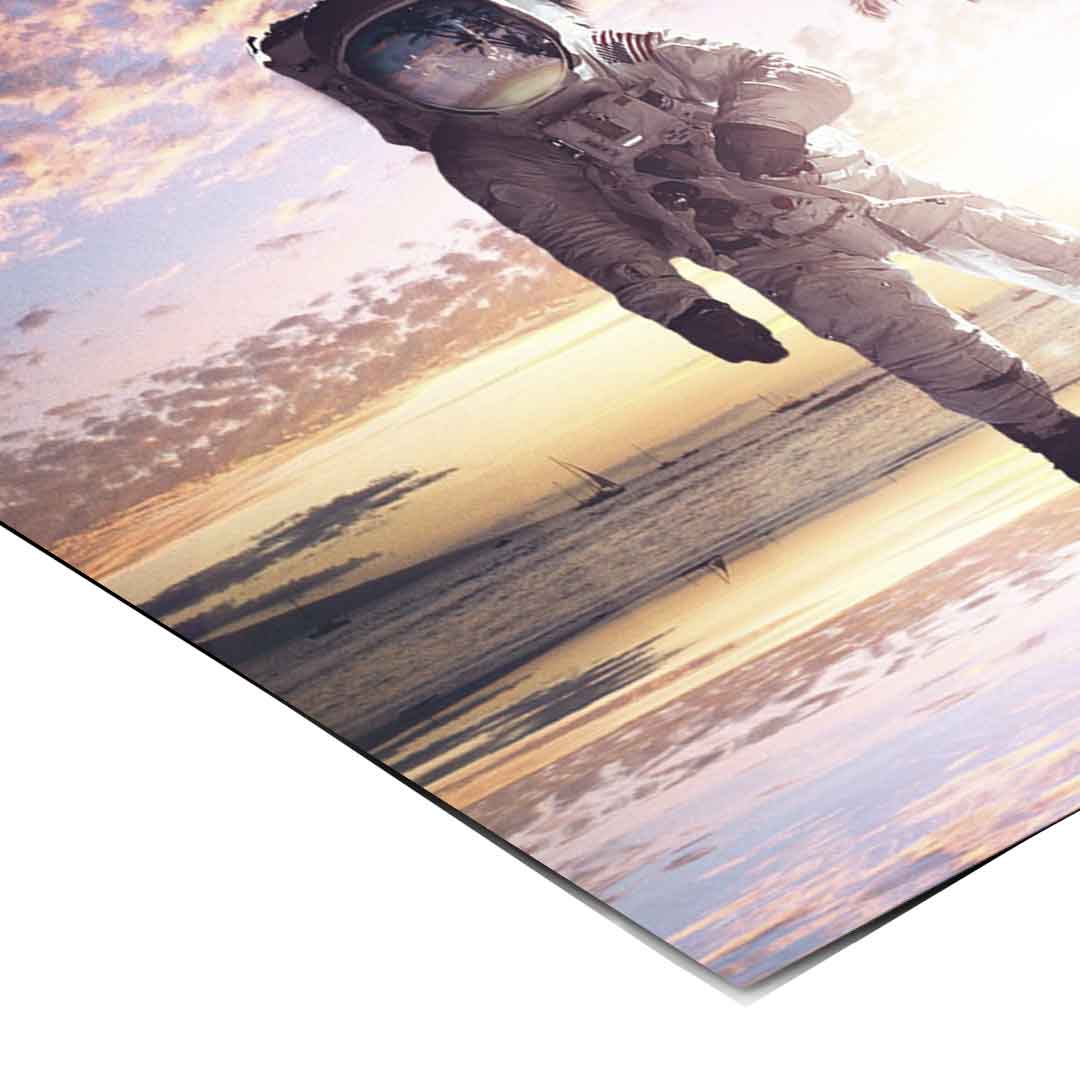 Spacer Astronauty – Plakat