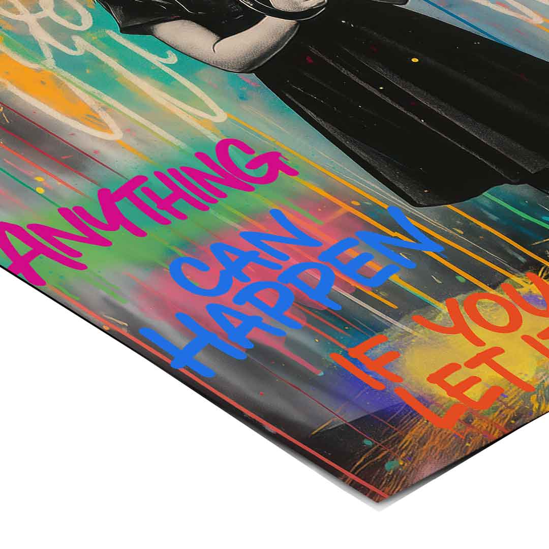 Banksy Umbrella - Poster