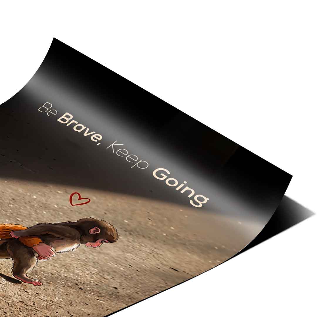 Pancho - Be Brave, Keep Going - Poster