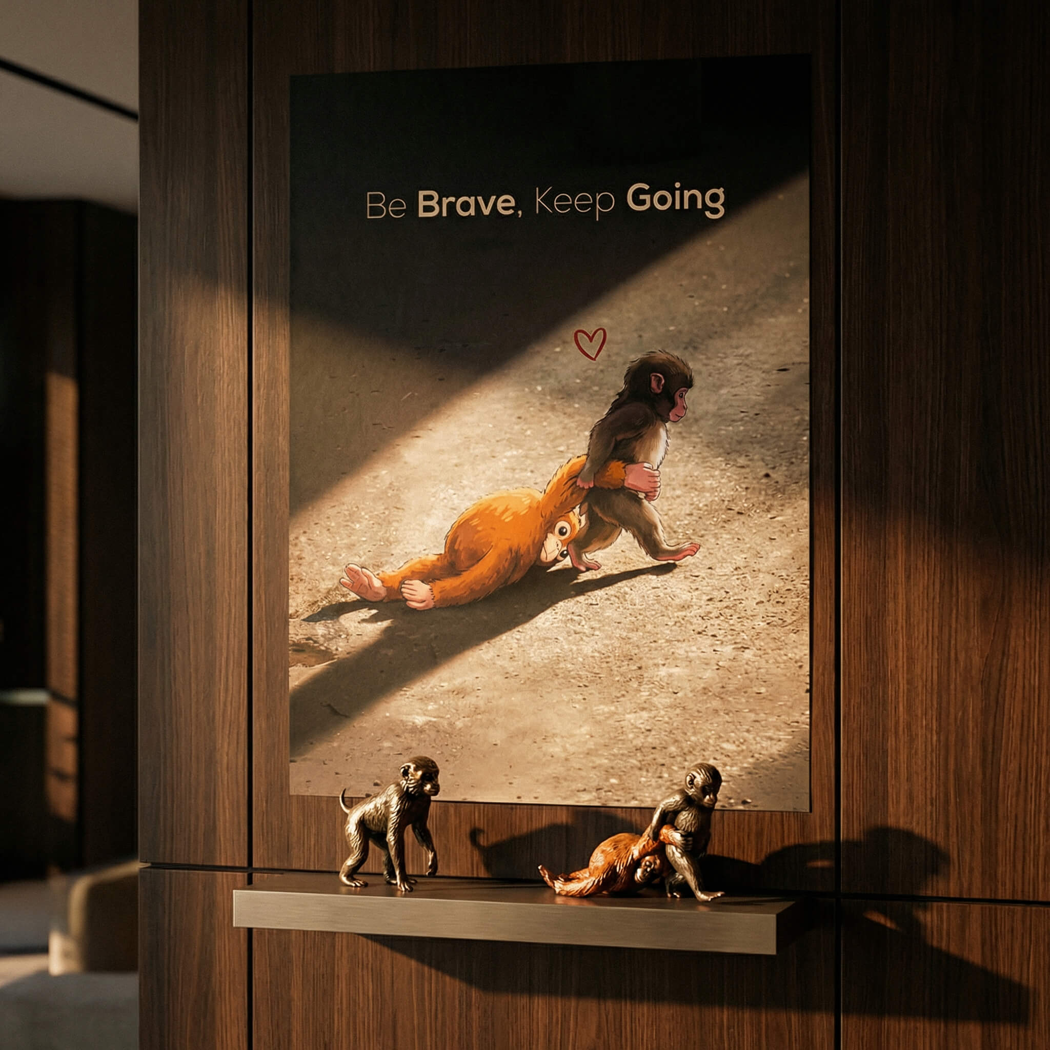 Pancho - Be Brave, Keep Going - Poster